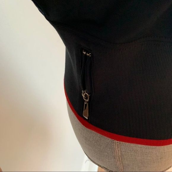 🌈 5/$25 1970's inspired Athleisure full zip track style fitted jacket - Picture 11 of 12